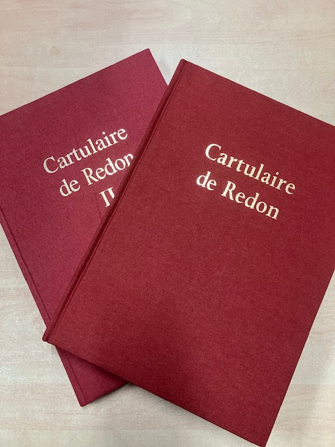 lot Livre Cartulaire de Redon Volume 1 & 2