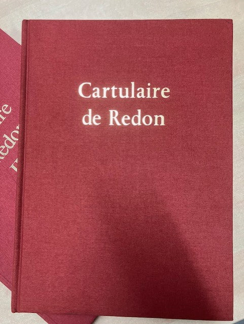 lot Livre Cartulaire de Redon Volume 1 & 2