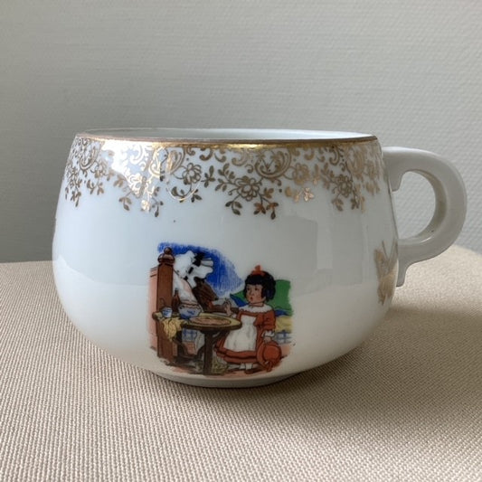 Tasse Petit Chaperon Rouge Porcelaine Havilaine