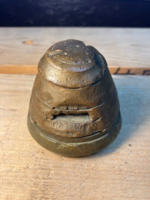 Presse Papier Obus Travail de Poilu Guerre Mondiale Munition WW1