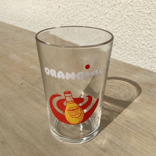 Ancien Verre Limonade Orangina