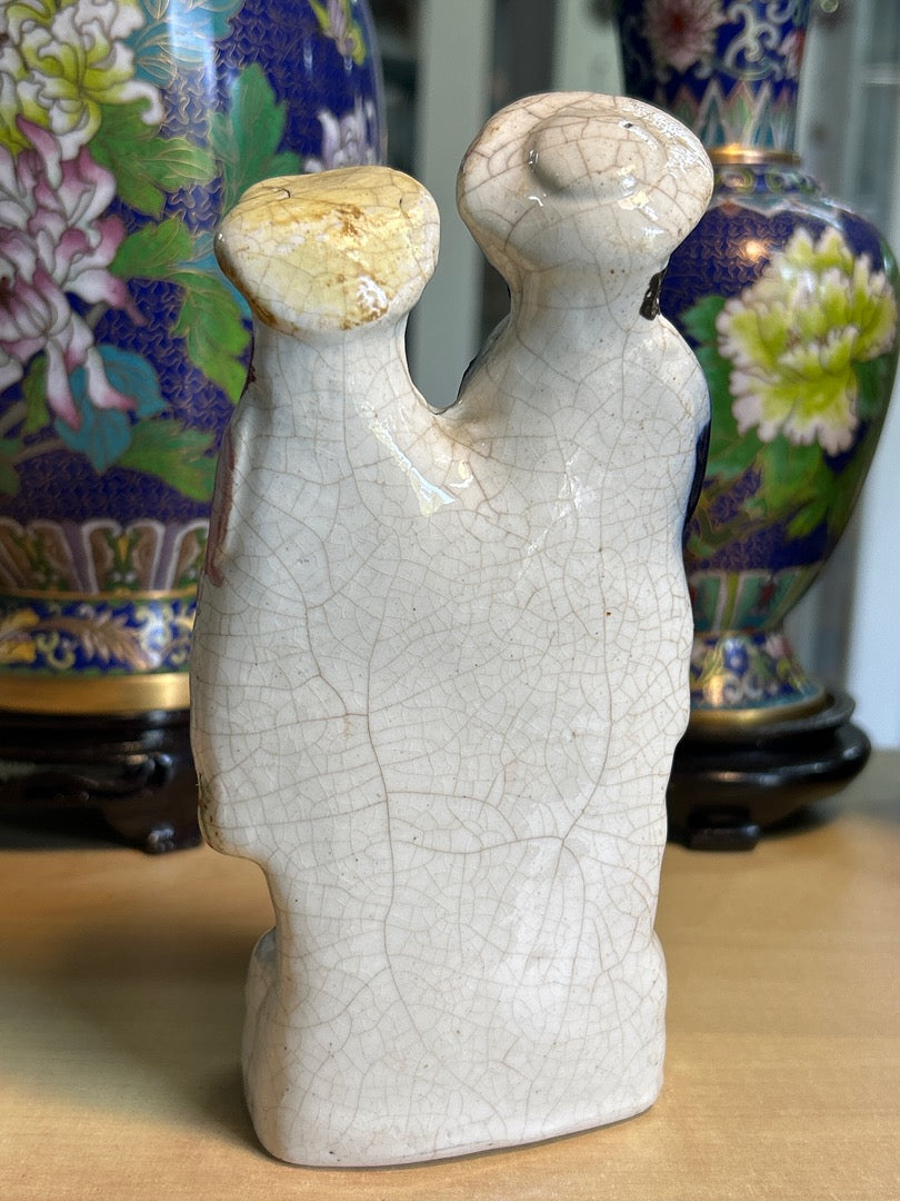Statuette en céramique – Couple ancien