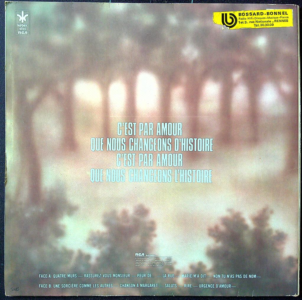 Vinyle – Pauline Julien – Musique – Femmes de Paroles