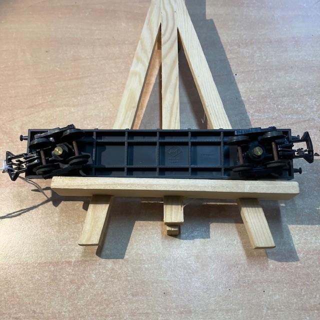 Wagon Plat Jouef Marchandises, Attelage A Croc, Marquage Sncf 4 Rryw 418521