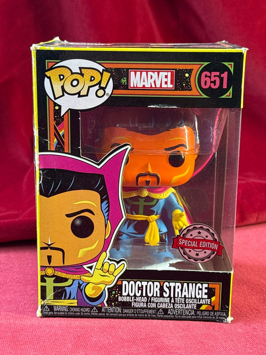 Figurine Funko Pop! Doctor Strange n°651 à tête mobile, avec boîte