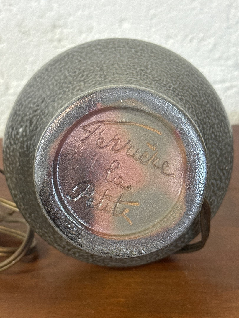 Lampe de chevet céramique vintage – Poterie La Petite