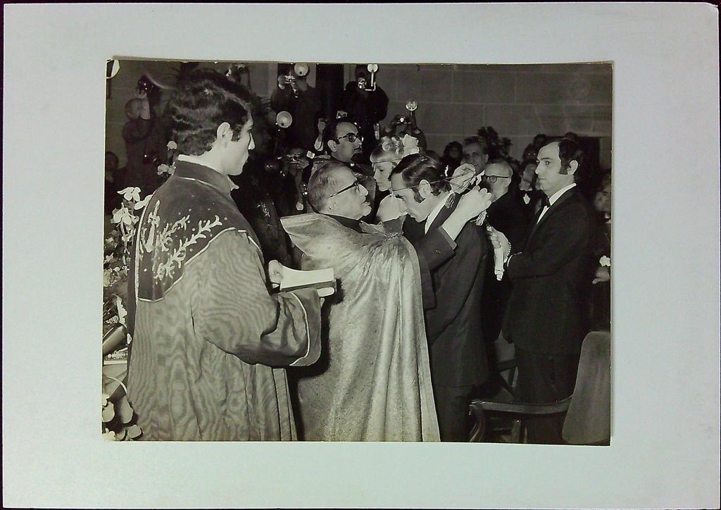 Photo Originale Presse Mariage Charles Aznavour Ulla Thorsell