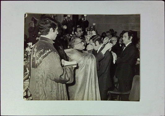 Photo Originale Presse Mariage Charles Aznavour Ulla Thorsell