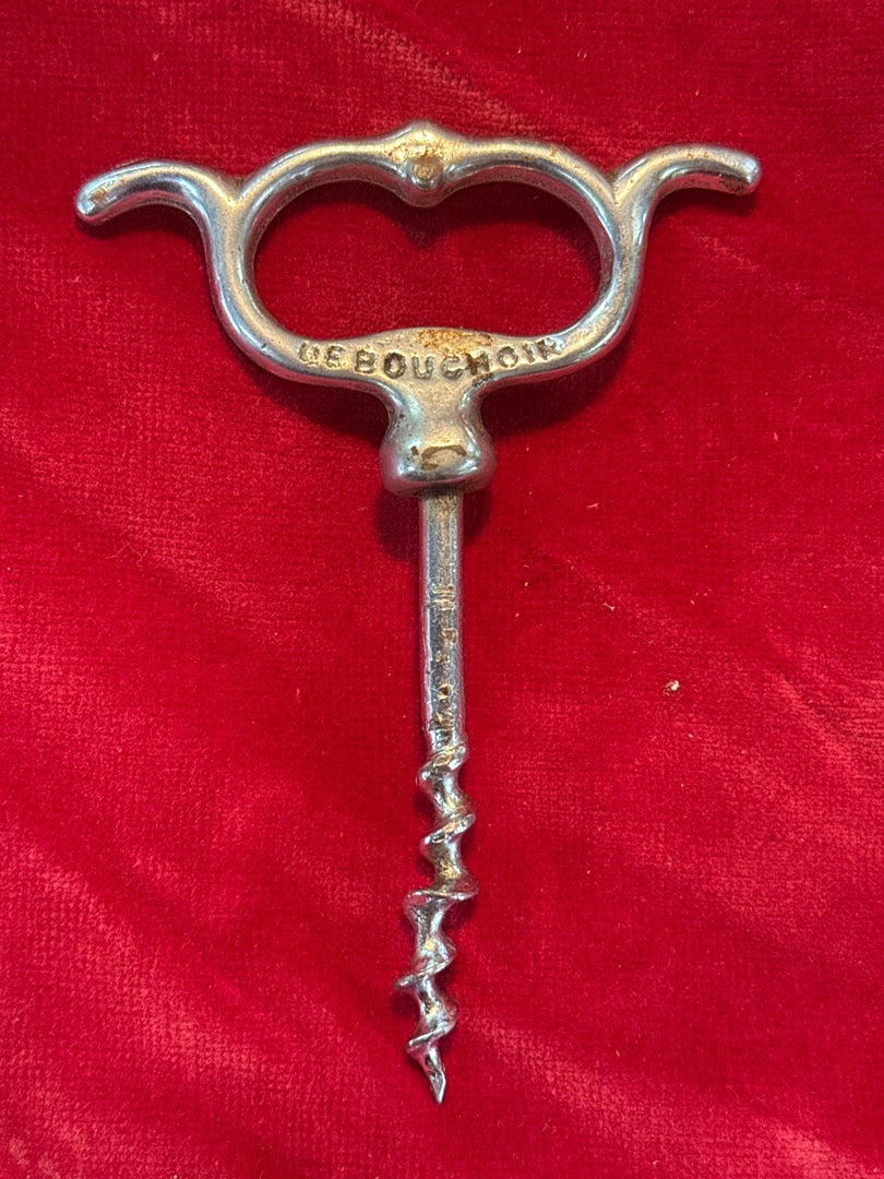 Tire-bouchon – A.p. Debouchoir – Ustensile de bar – Métal argenté