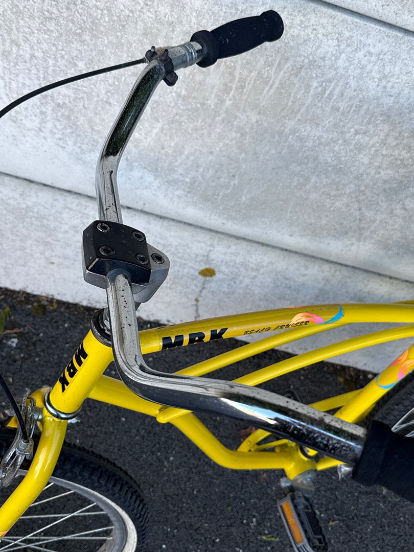 Velo Beach Cruiser Mbk jaune