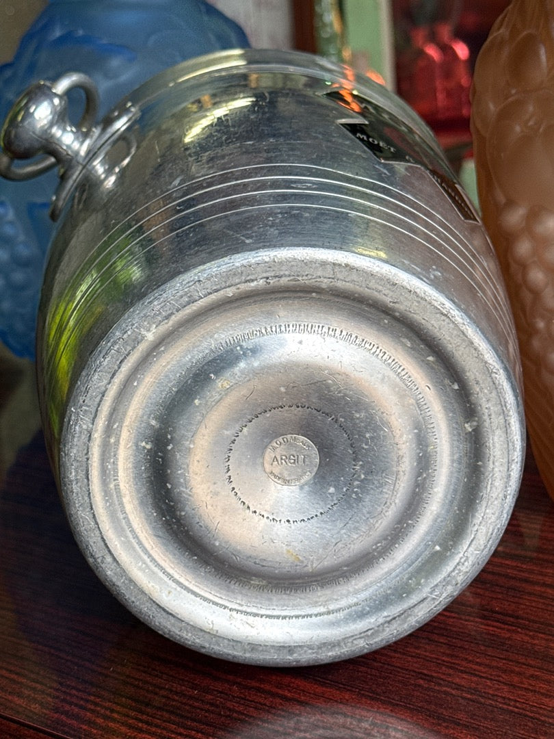 Seau à champagne – Moët & Chandon – Ustensile de bar – Argit métal argenté