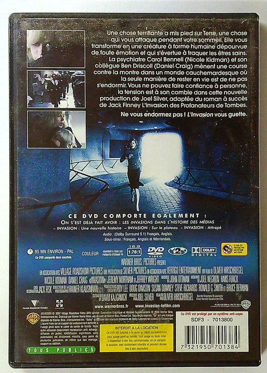 Invasion Dvd Nicole Kidman Daniel Craig