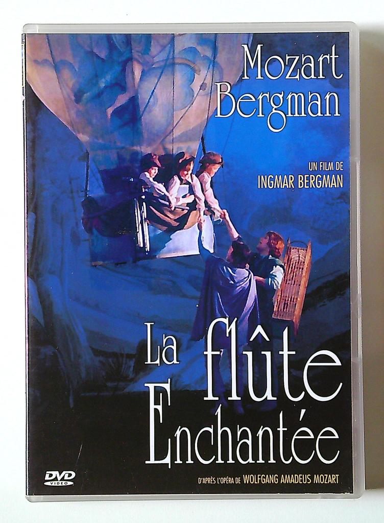 dvd La flûte enchantée Ingmar Bergman Mozart