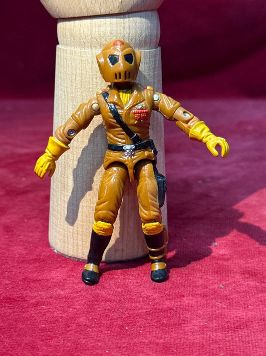 Figurine vintage Worms V1 cobra Maggot Driver Gi Joe Hasbro 1987