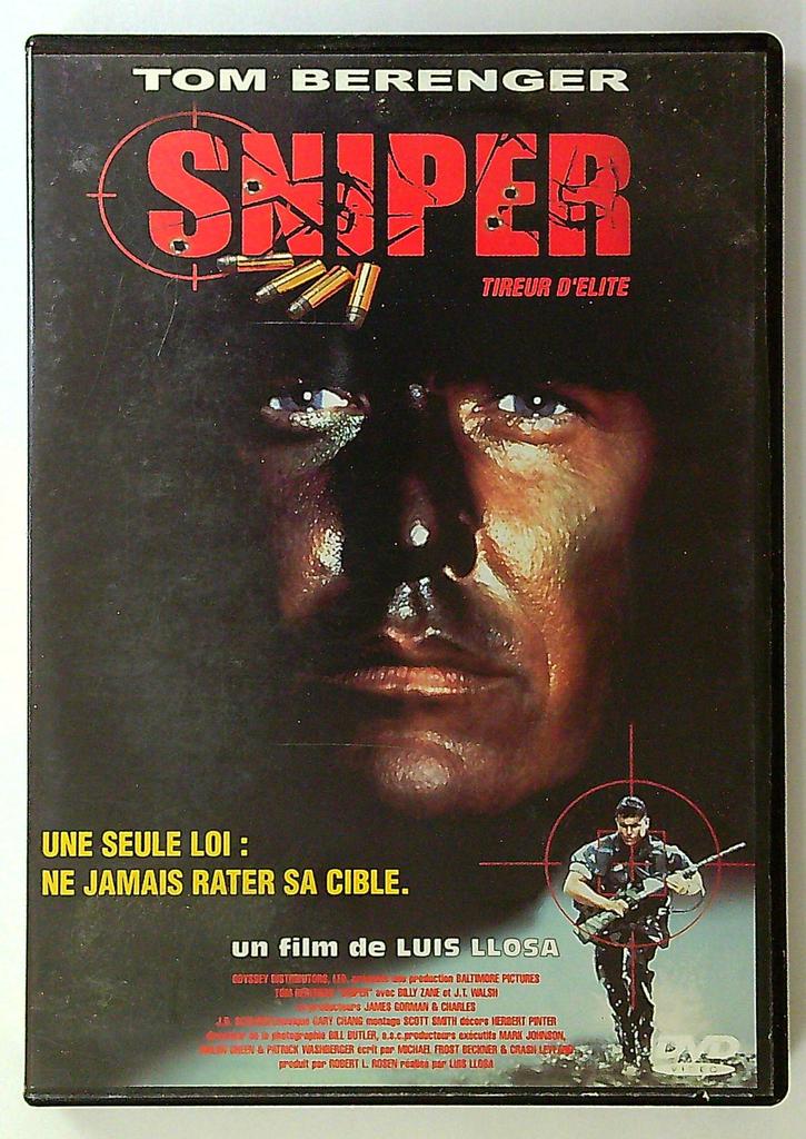 Dvd Sniper Tireur d'elite Tom Berenger