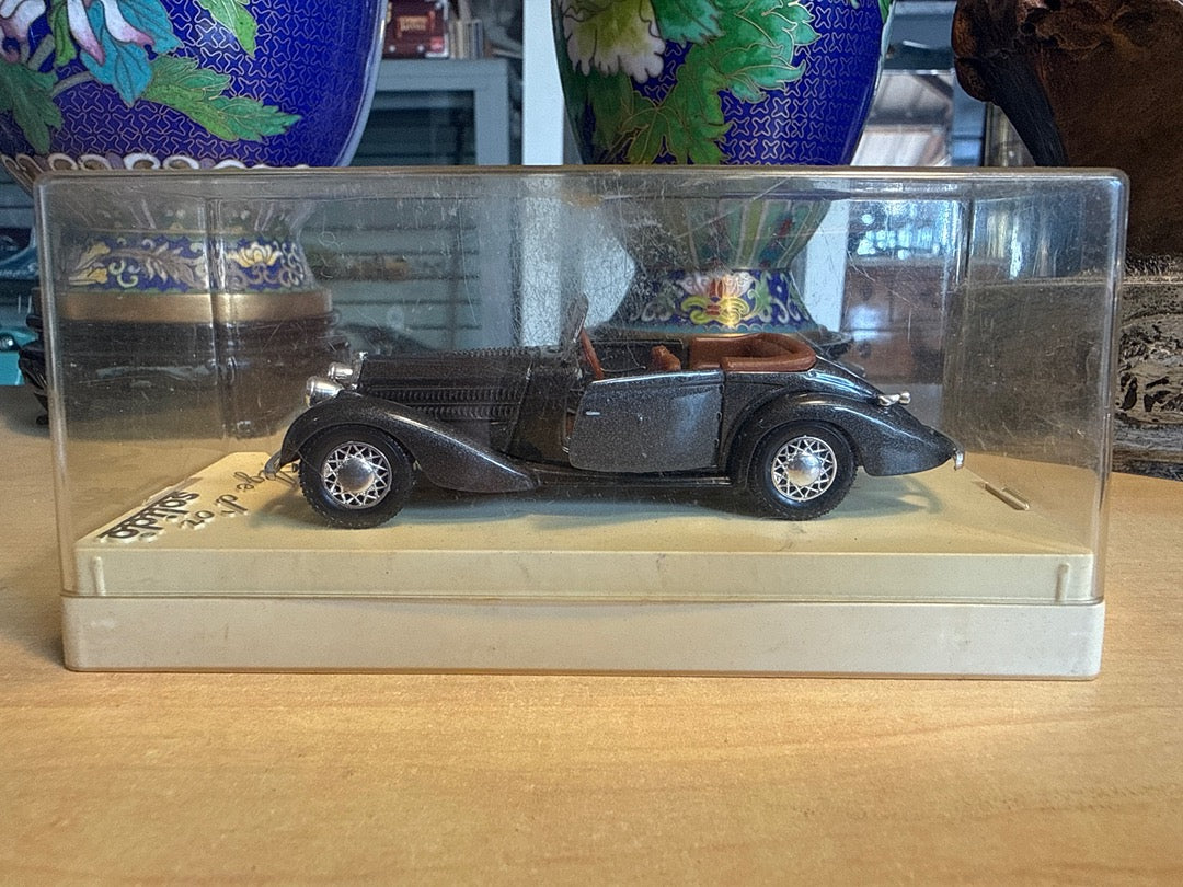 Voiture Miniature – Solido – Talbot T 23 – Cabrioler Noir Vintage