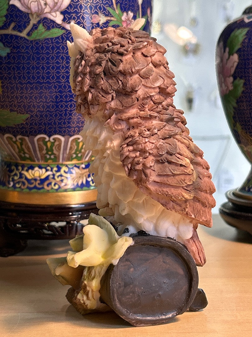 Figurine Hibou / Chouette Résine