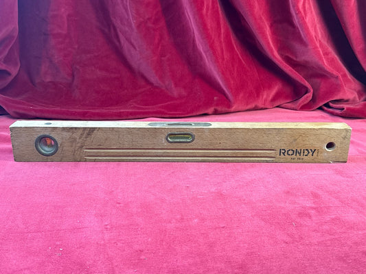 Niveau à bulle en bois Rondy Réf 5519