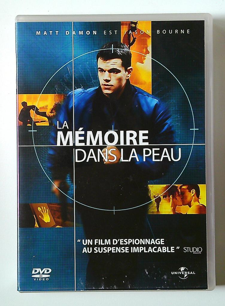 Dvd La Mémoire dans la peau - Matt Damon - Jason Bourne