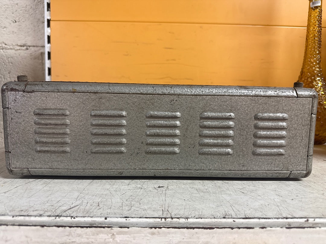 Amplificateur – Bouyer Auto-t.x. – Sonorisation – vintage métal gris