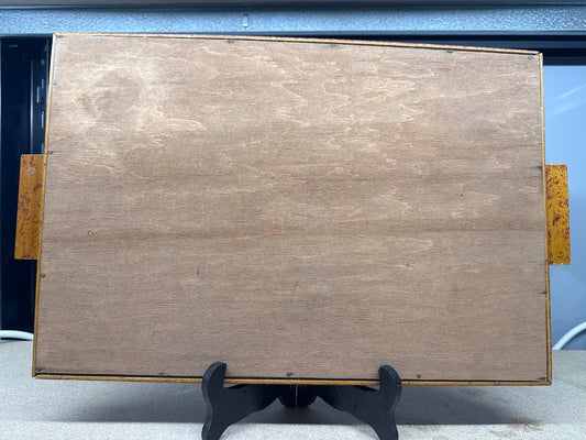 Plateau – Vintage – Trays – Bois laqué géométrique