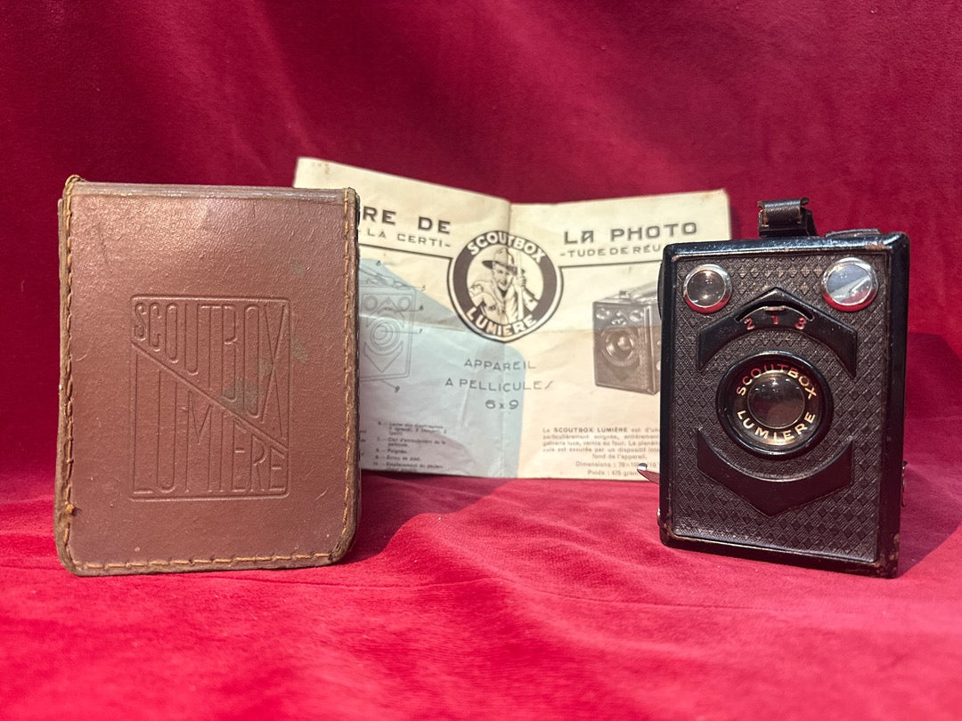 Appareil photo Scoutbox Lumiere housse et notice