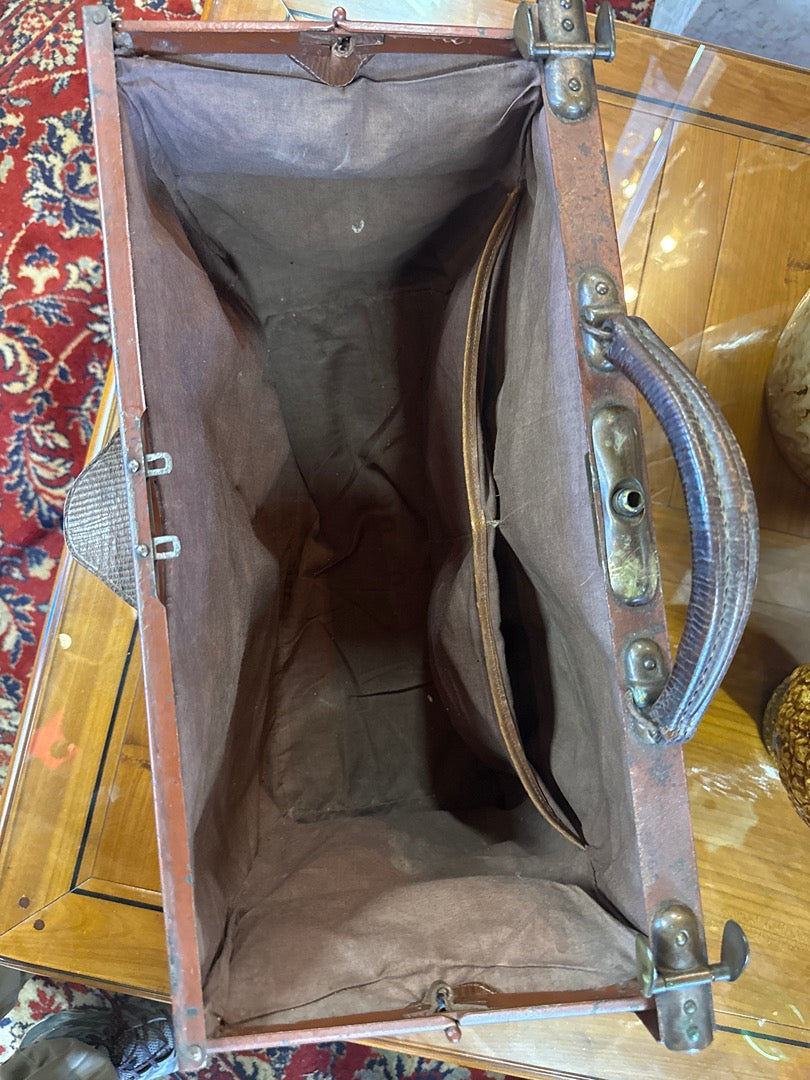 Sac de médecin – Vintage – Bagagerie – Cuir marron