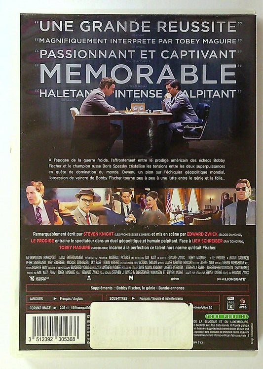 Le Prodige Dvd metropolitan Edward Zwick Tobey Maguire