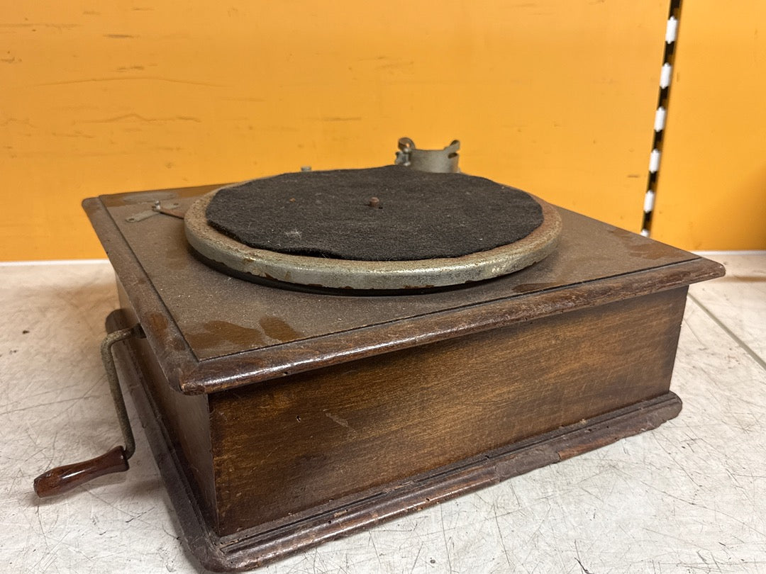 Phonographe Maison Raphaël – Ancien tourne-disque en bois
