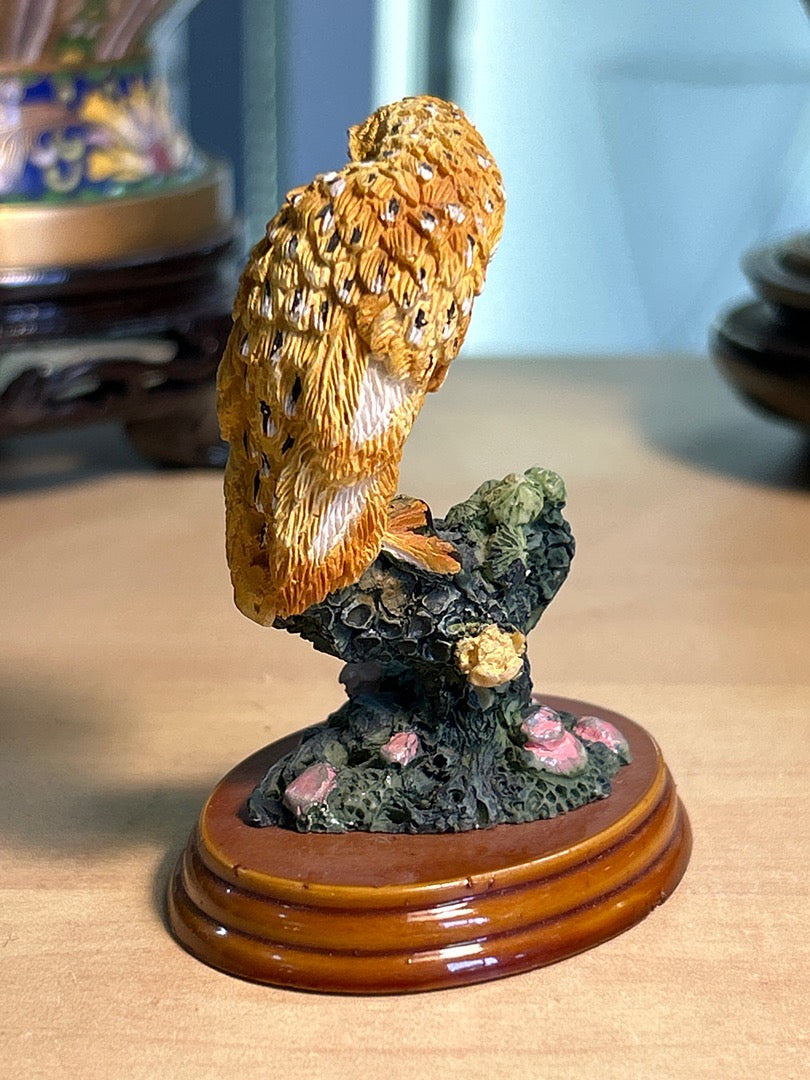Figurine Chouette / Hibou sur Branche