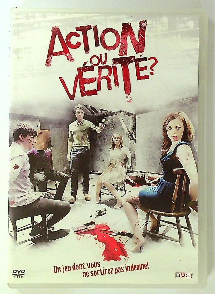 Dvd Action ou Vérité ? Film Horreur Thriller Bac Films