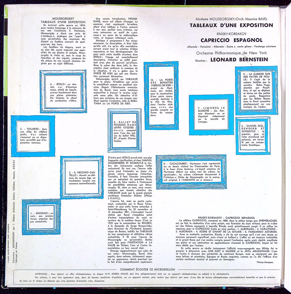 Vinyle – Philips – Musique classique – Bernstein