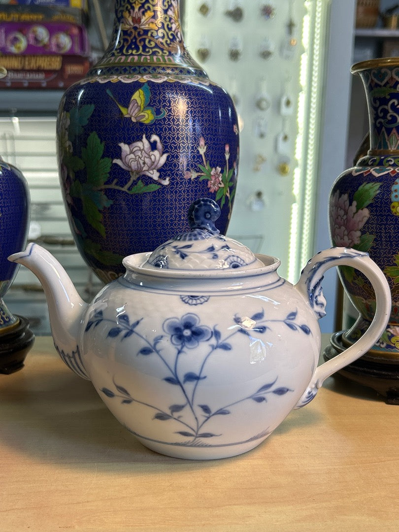 Théière Bing & Grøndahl fleurs