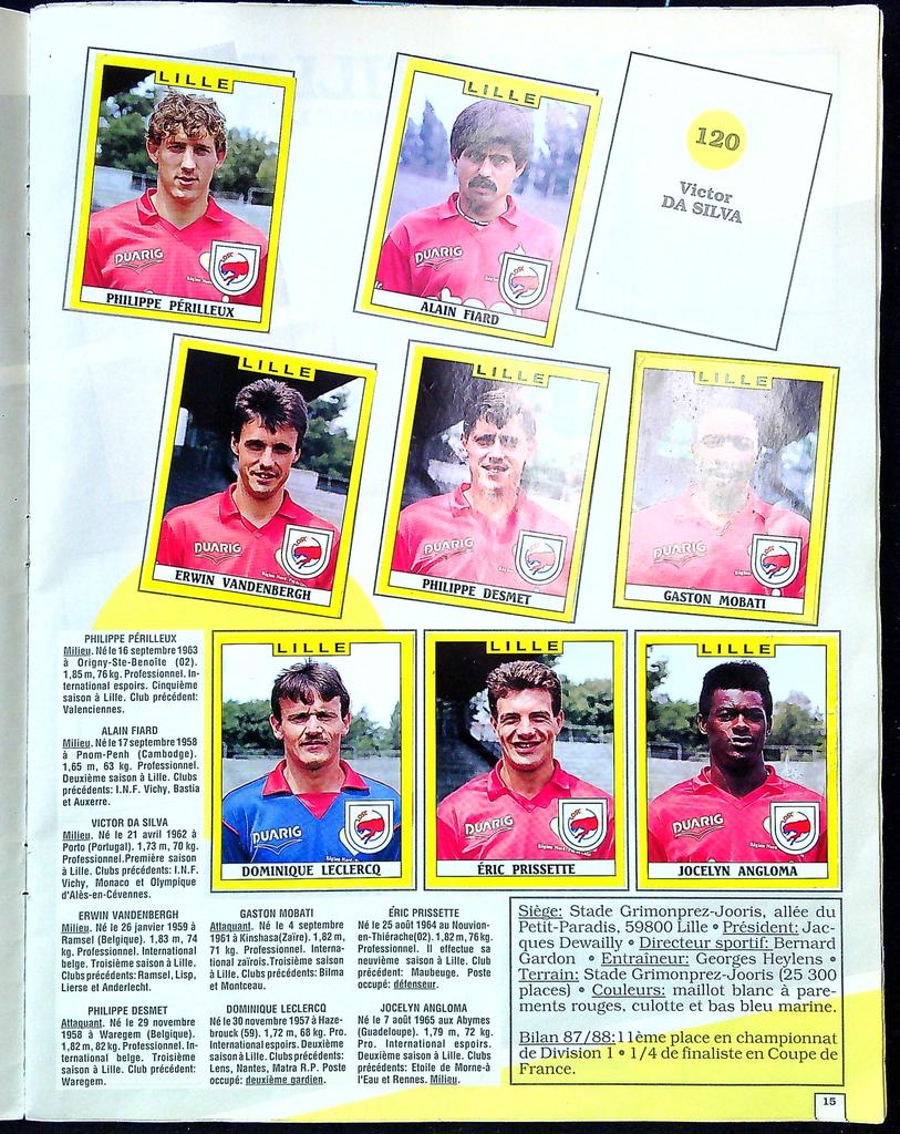 Album Panini Foot 89