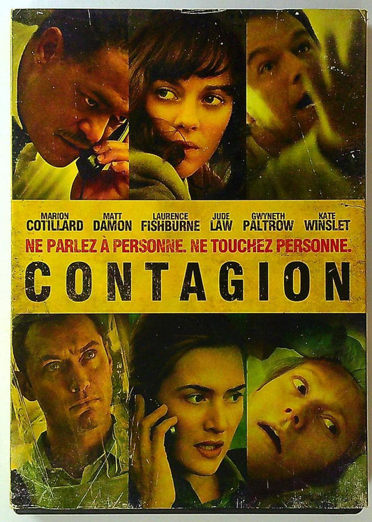 Dvd Contagion Film Thriller Matt Damon