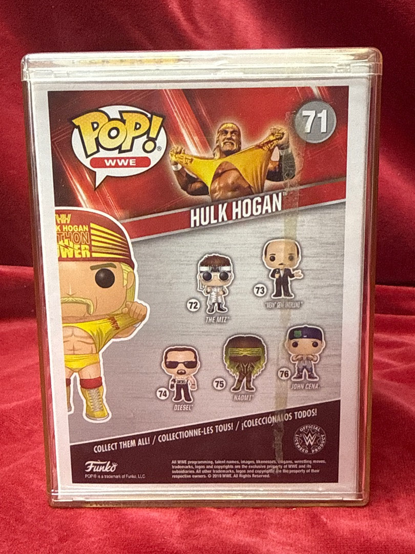 Figurine Pop Hulk Hogan Wwe Funko 71