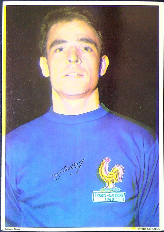 Fiche – Caltex Jacques Simon – Memorabilia – Football