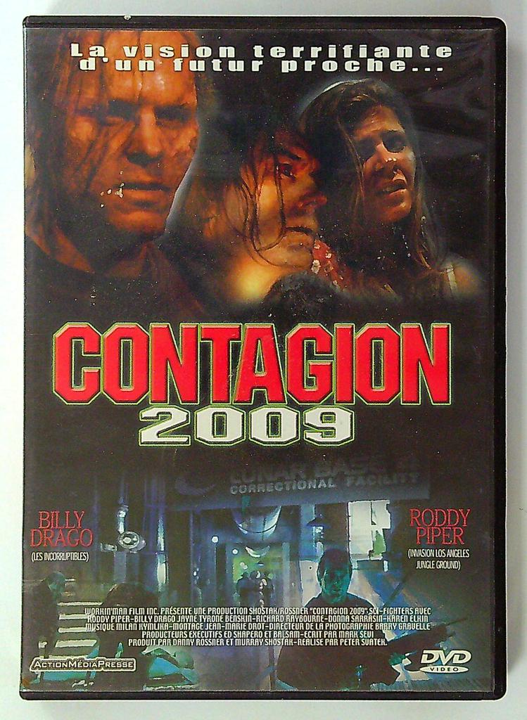 Dvd Thriller Contagion 2009 Billy Drago Roddy Piper