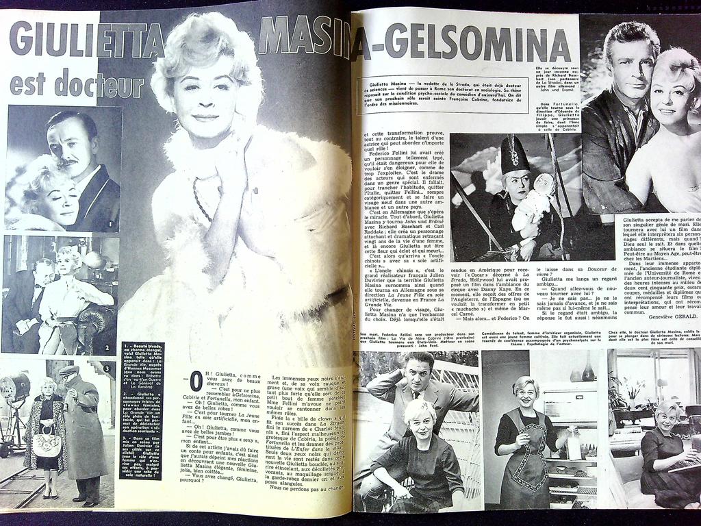 Magazine Festival N° 613 – Cinéma – Vintage 1961