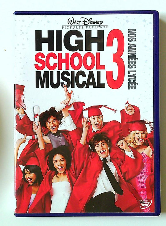 Dvd Disney High School Musical 3 rouge