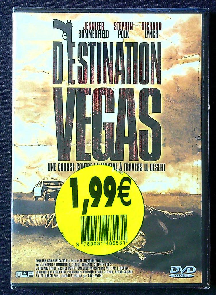 Dvd – Destination Vegas – Cinéma – Thriller action désert