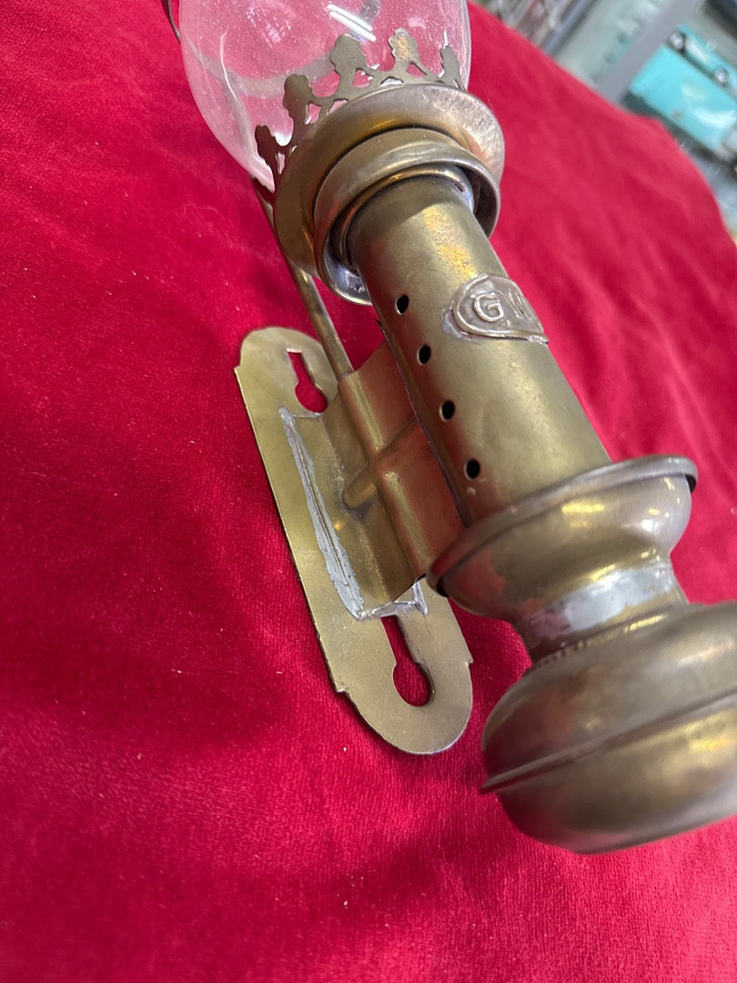 Applique – Gwr – Luminaire – Lampe train ancienne laiton