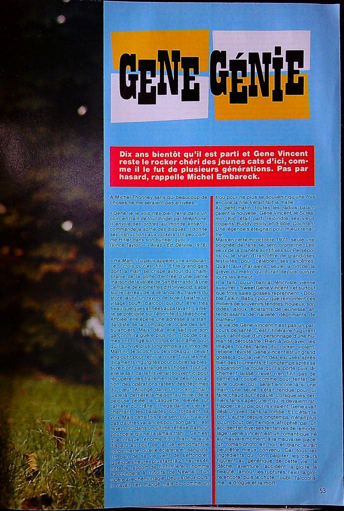 Magazine – Best N° 155 – Musique – Bob Marley Juin 1981