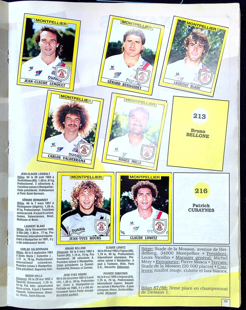 Album Panini Foot 89