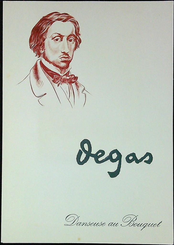 Degas Danseuse Au Bouquet Enveloppe Dépliant Timbre 1er jour Encart Fdc Yvert et Tellier