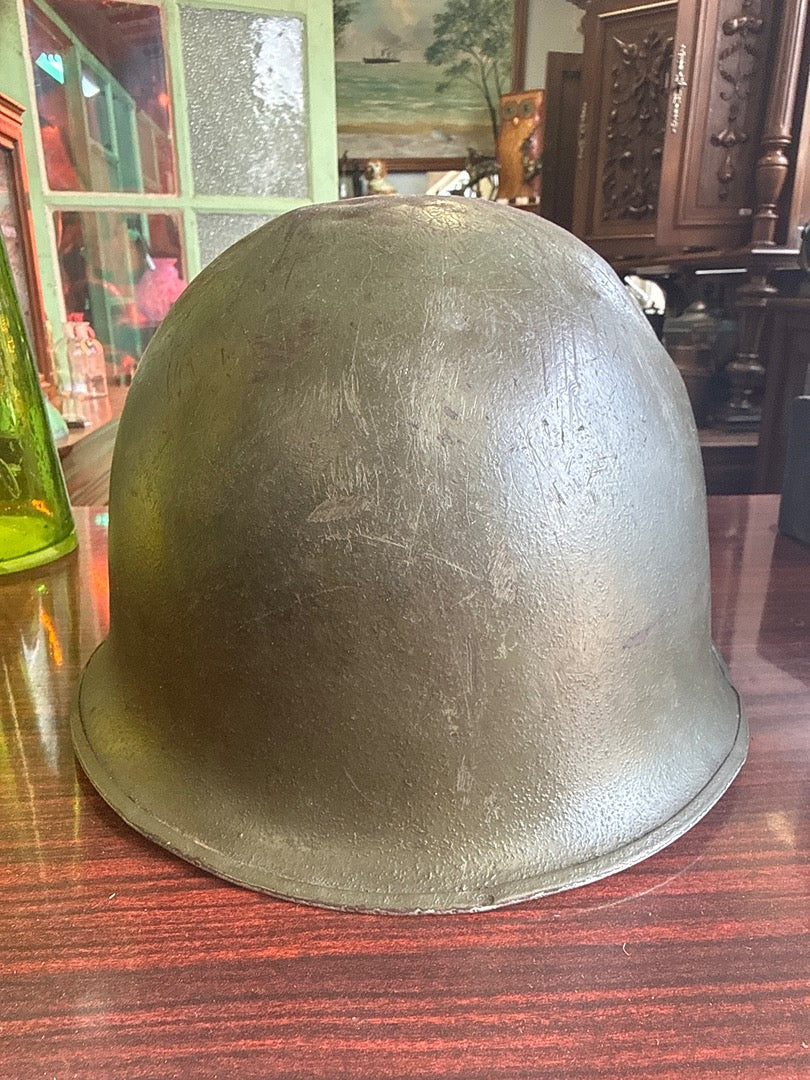 Casque lourd M51 A.e.t. Militaria Acier vert olive