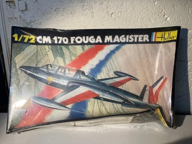 Maquette Heller N°220 Cm 170 Fouga Magister