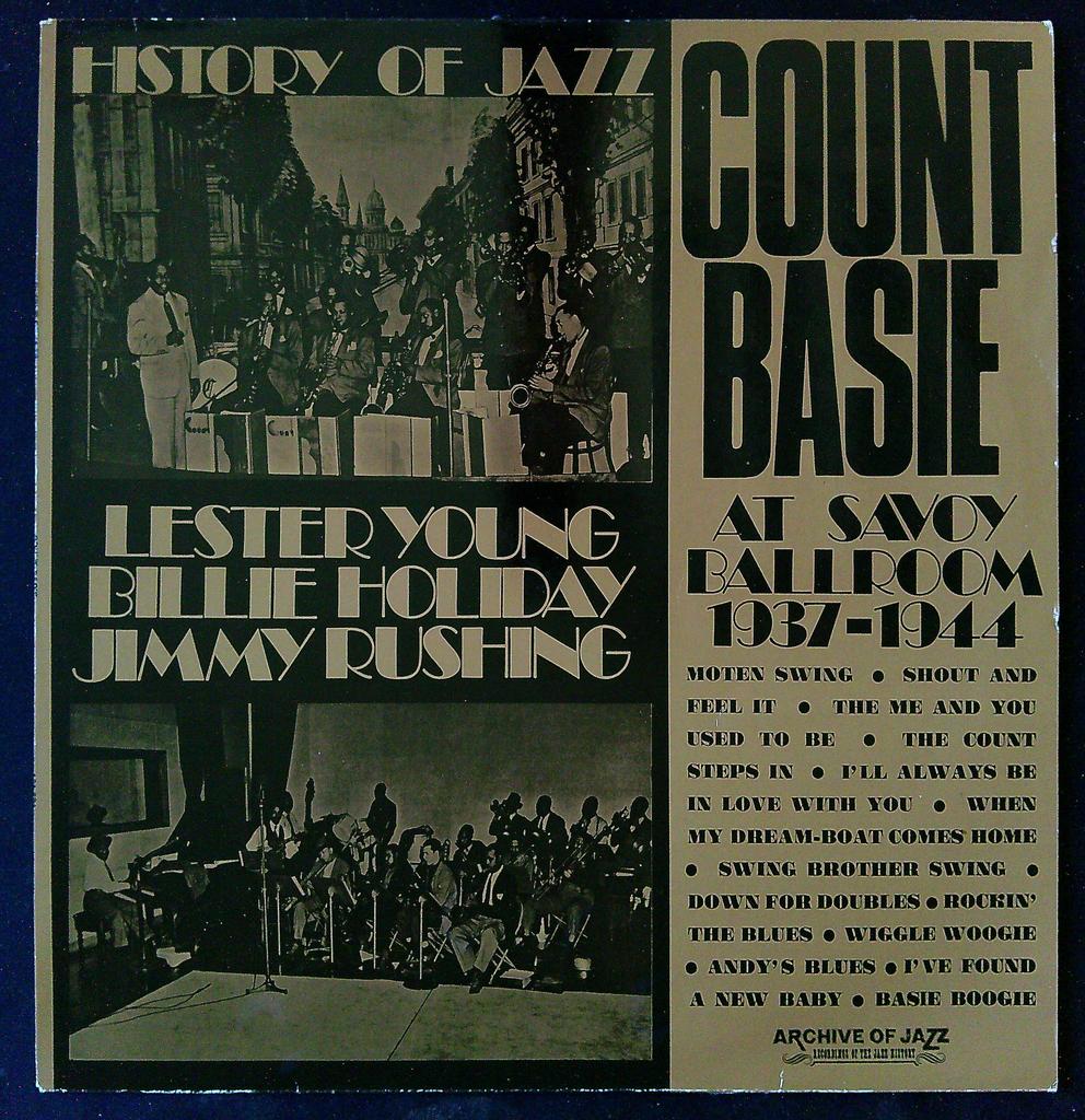 Vinyle Count Basie At Savoy Ballroom 1937-1944 Jazz