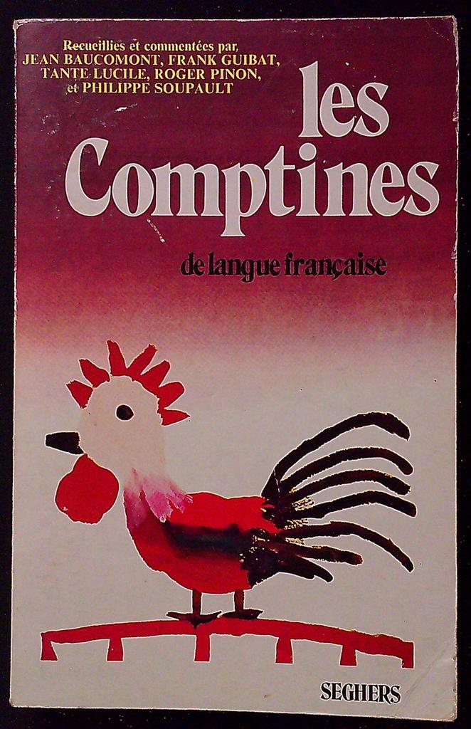 Livre Les Comptines – Seghers – Recueil illustré