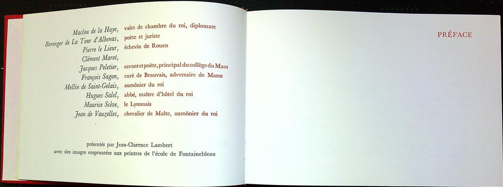 Livre – Les Blasons du corps féminin – Littérature – Poésie